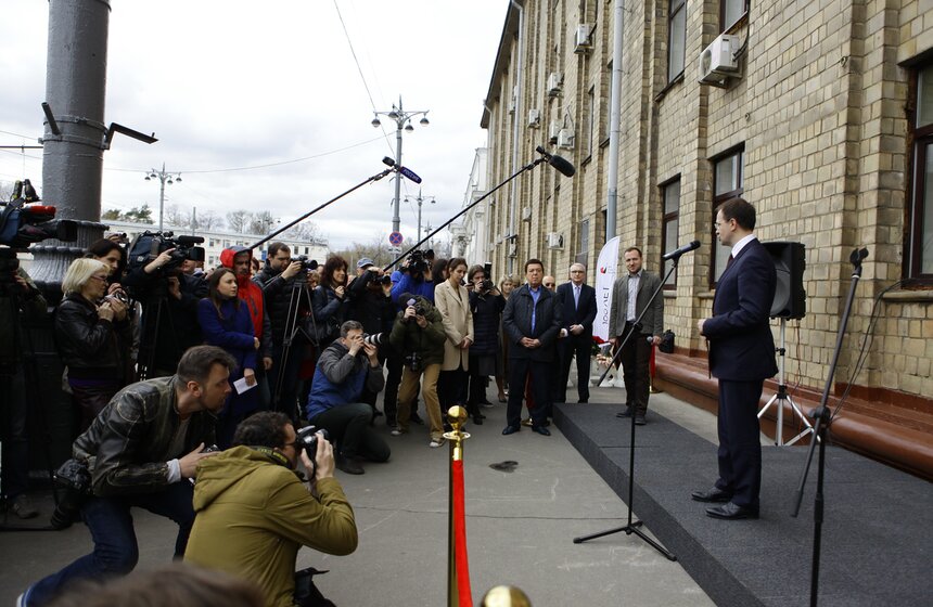 Открытие мемориальной доски режиссеру Татьяне Лиозновой 9 фото