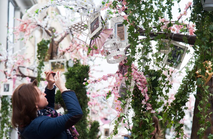 Фоторепортаж: Как готовятся к фестивалю "Московская весна" 28 фото