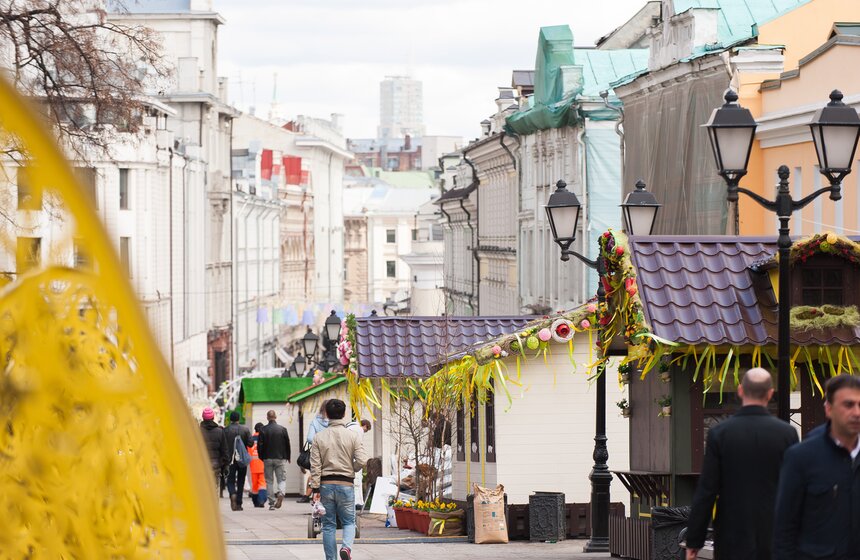 Фоторепортаж: Как готовятся к фестивалю "Московская весна" 34 фото