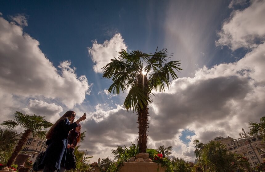 Фоторепортаж: Как готовятся к фестивалю "Московская весна" 21 фото