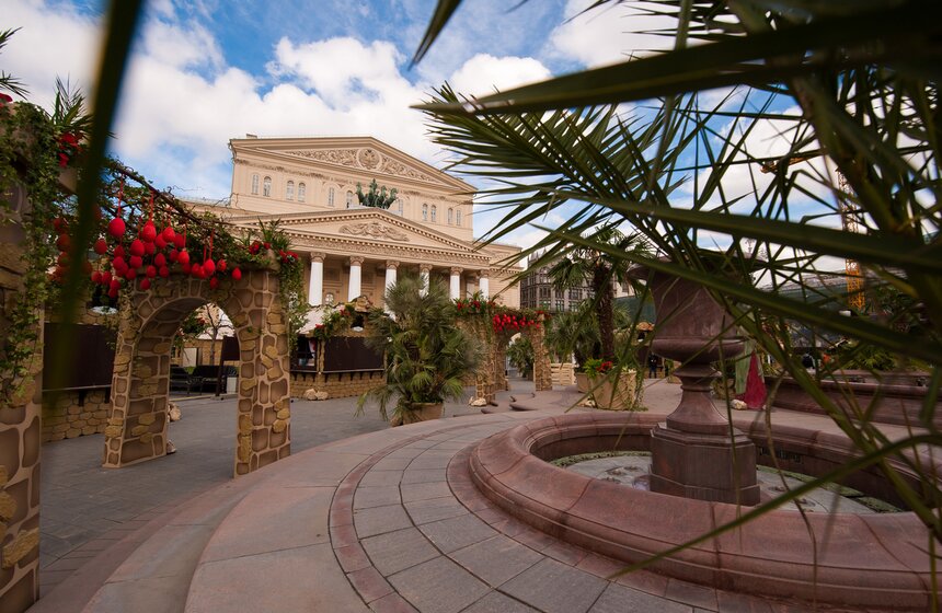 Фоторепортаж: Как готовятся к фестивалю "Московская весна" 17 фото