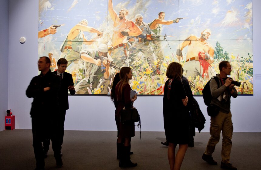 Выставка "Всегда современное. Искусство XX–XXI вв." на ВДНХ 28 фото