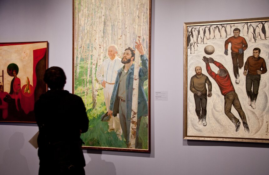 Выставка "Всегда современное. Искусство XX–XXI вв." на ВДНХ 13 фото