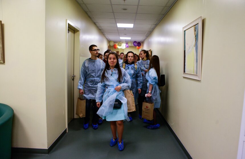 В отделении "Домашних родов" ПМЦ прошел день открытых дверей 18 фото