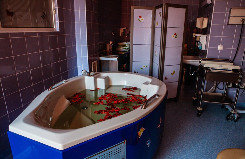 В отделении "Домашних родов" ПМЦ прошел день открытых дверей 12 фото