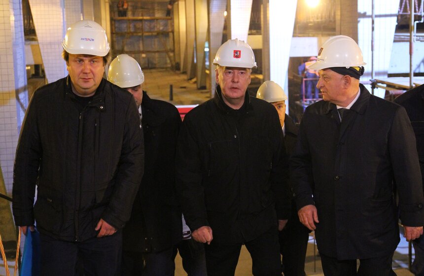 На станции "Петровский парк" начались отделочные работы 17 фото