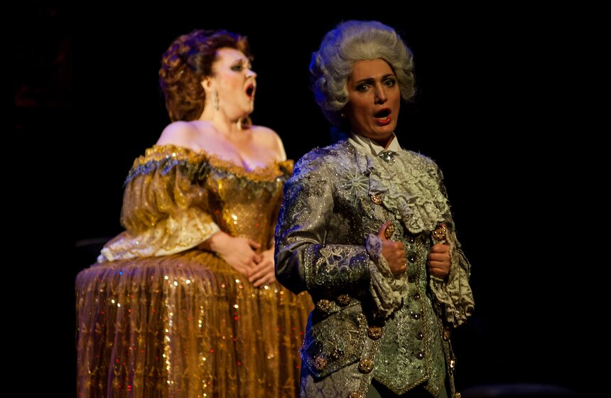 В "Геликоне" прошла серия концертов "Марсианская опера" 19 фото