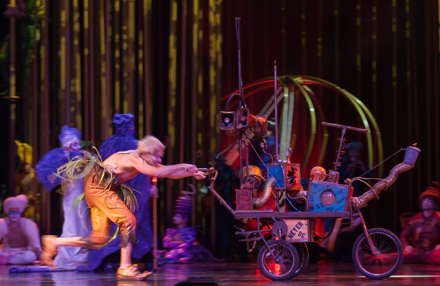 Cirque du Soleil провел генеральный прогон шоу "Varekai" 4 фото
