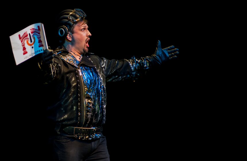 В "Геликоне" прошла серия концертов "Марсианская опера" 10 фото