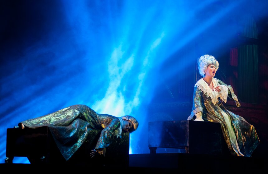 В "Геликоне" прошла серия концертов "Марсианская опера" 9 фото