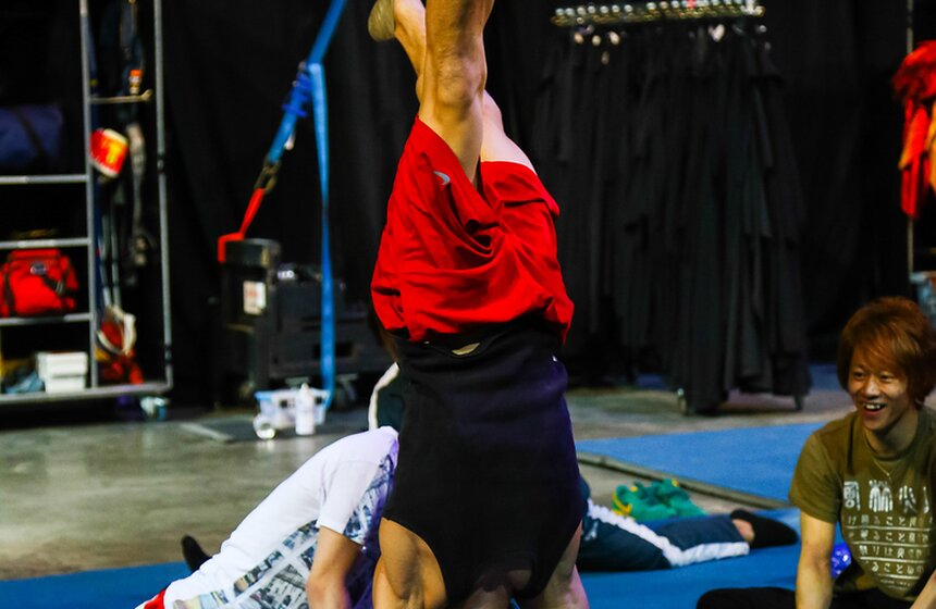 Cirque du Soleil: как выглядит закулисье шоу Varekai 19 фото