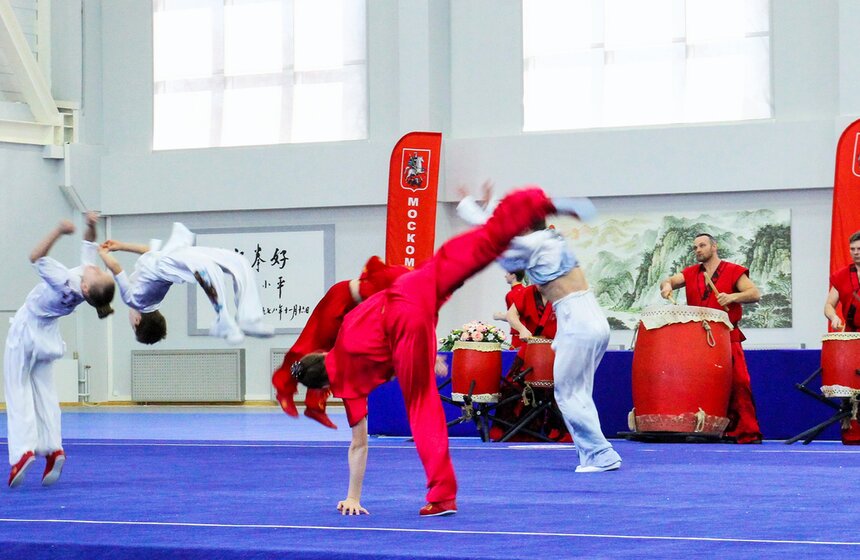 Мэр Москвы открыл спорткомплекс для занятий ушу 19 фото
