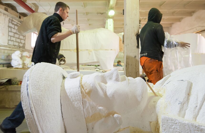 За кулисами "Московской весны": как готовятся к фестивалю 6 фото