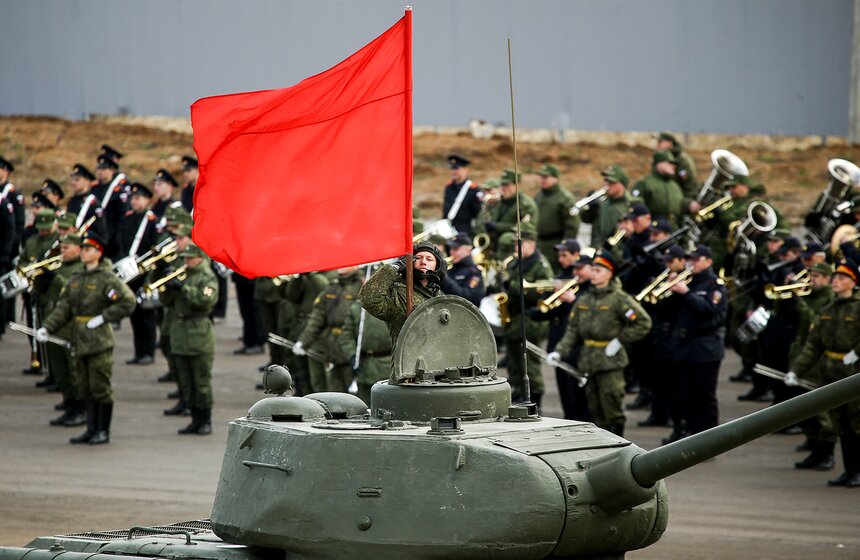 Репетиция парада Победы в Алабине 18 фото