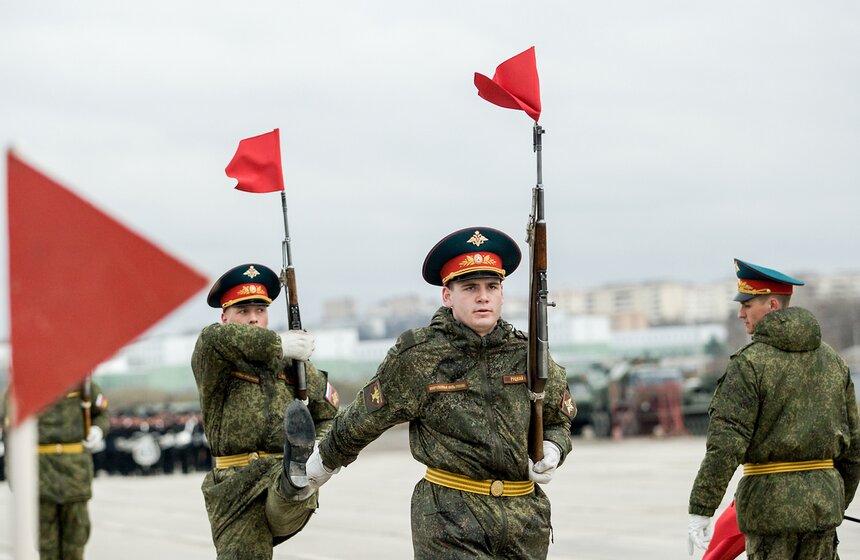 Репетиция парада Победы в Алабине 1 фото