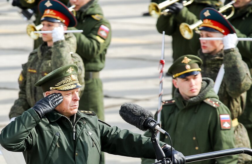 Репетиция парада Победы в Алабине 8 фото