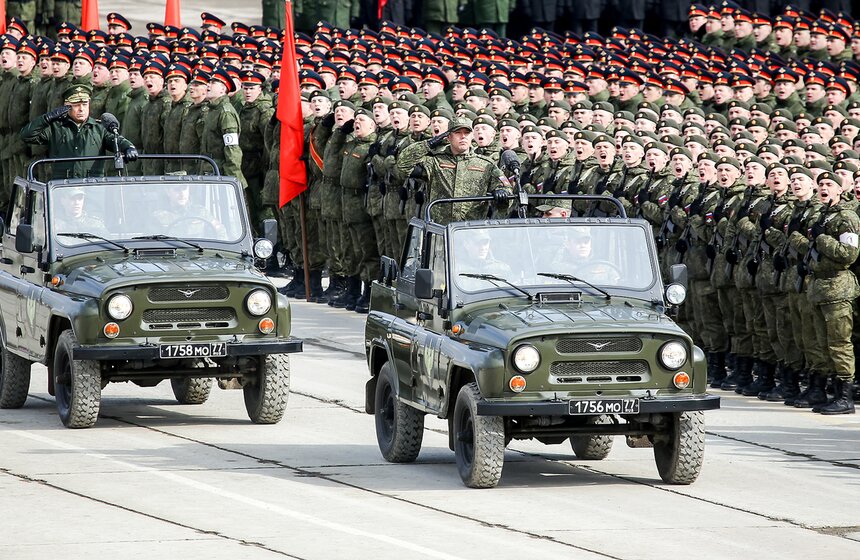 Репетиция парада Победы в Алабине 7 фото