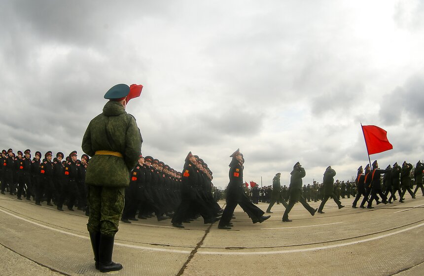 Репетиция парада Победы в Алабине 35 фото