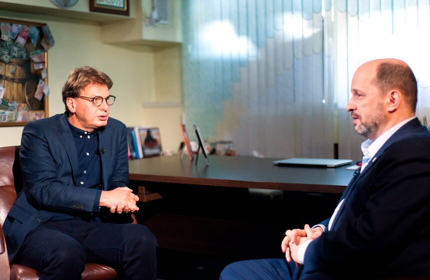 Герман Клименко на записи программы "Важная персона" 12 фото