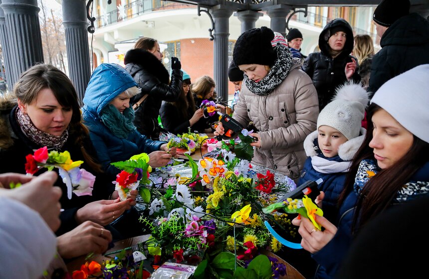 День красоты в саду "Эрмитаж" 22 фото