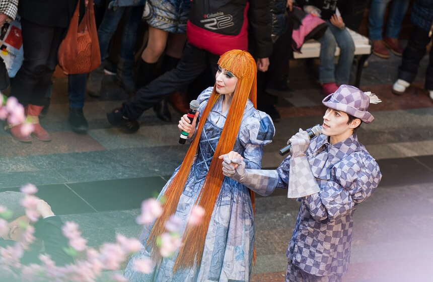 В ГУМе показали фрагменты из мюзикла "Все о Золушке" 12 фото