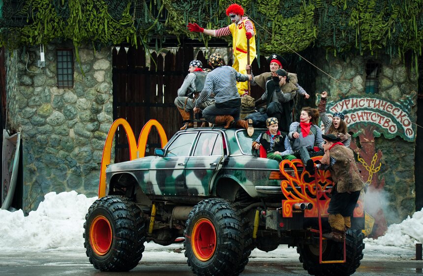 В крепости каскадеров "Сетуньский Стан" встретили Масленицу 12 фото