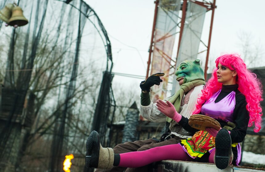 В крепости каскадеров "Сетуньский Стан" встретили Масленицу 3 фото