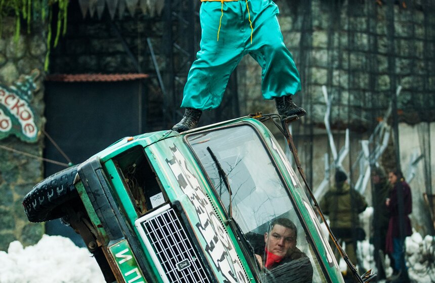 В крепости каскадеров "Сетуньский Стан" встретили Масленицу 22 фото