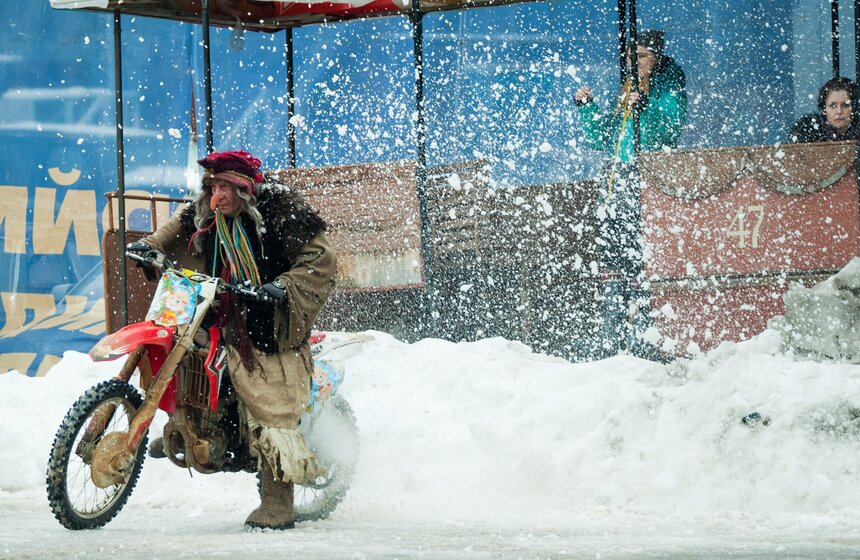 В крепости каскадеров "Сетуньский Стан" встретили Масленицу 25 фото