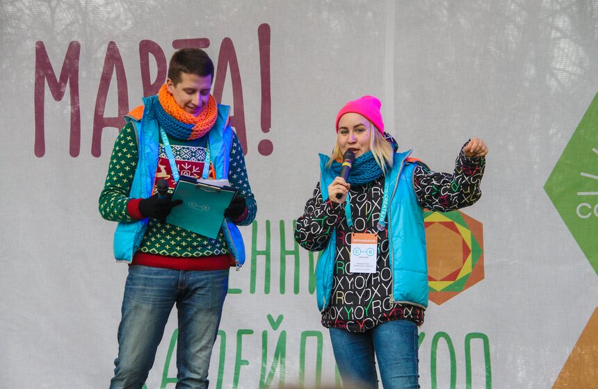 В парке "Сокольники" отпраздновали 8 марта 10 фото