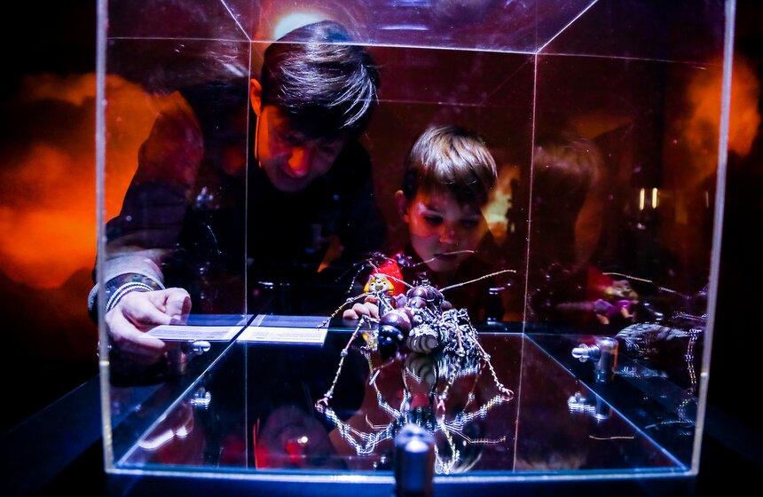 В Москве открылась выставка "Таинственные обитатели Вселенной" 20 фото