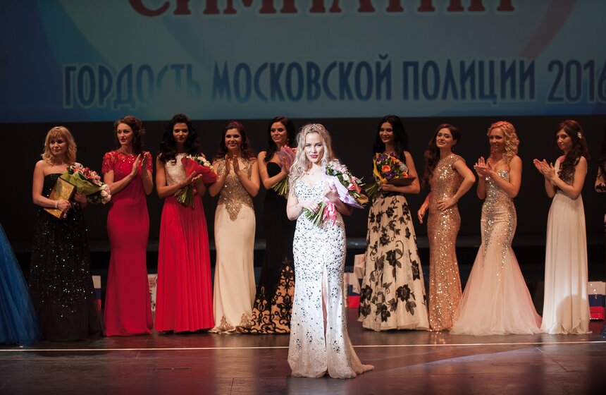В столице прошел финал конкурса "Краса полиции" 25 фото
