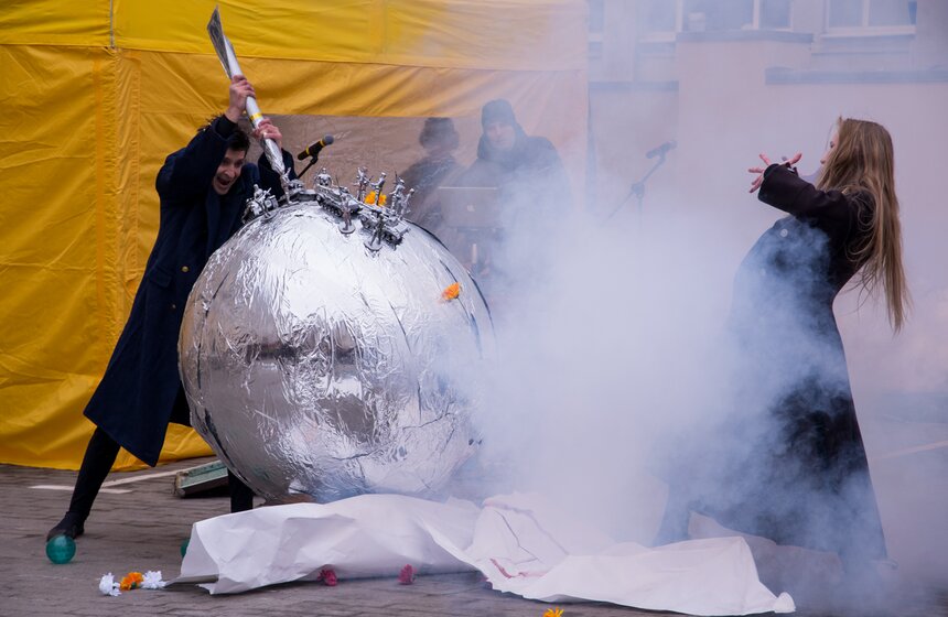 В "Сквере Победителей" открыли весенний сезон 17 фото