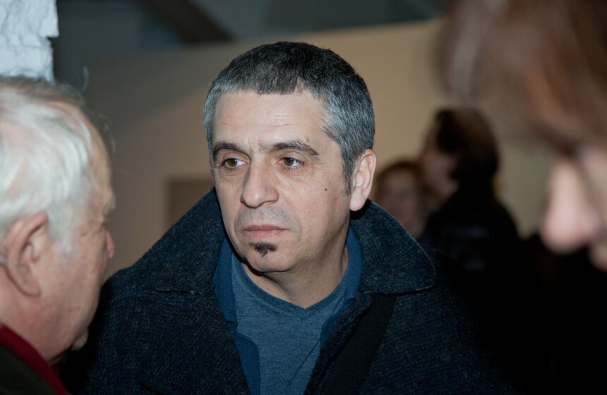 Открытие выставки Владимира Шинкарева "Мрачные картины" 12 фото