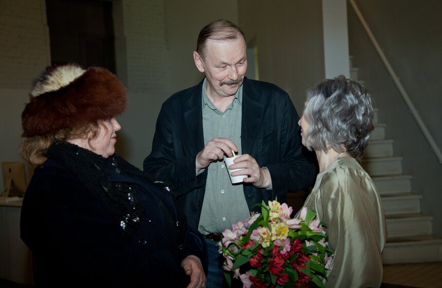 Открытие выставки Владимира Шинкарева "Мрачные картины" 20 фото