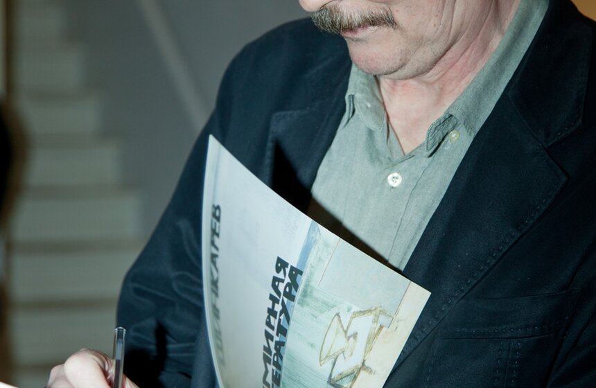 Открытие выставки Владимира Шинкарева "Мрачные картины" 21 фото