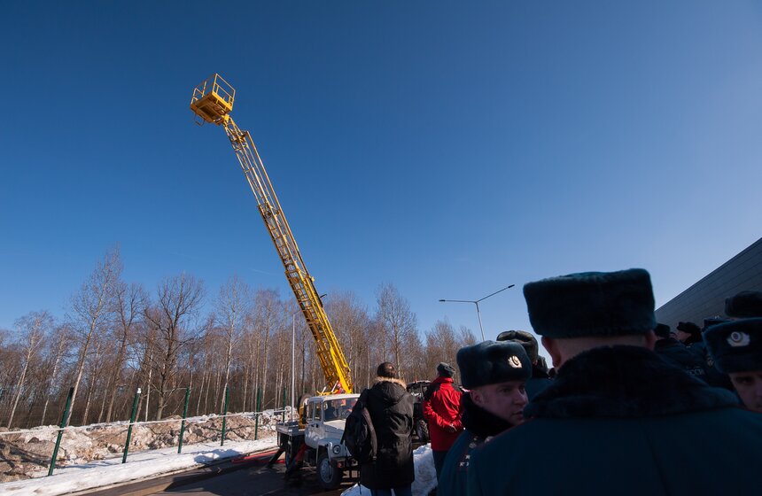 Главное управление МЧС провело показные учения 8 фото
