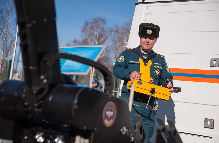 Главное управление МЧС провело показные учения 6 фото