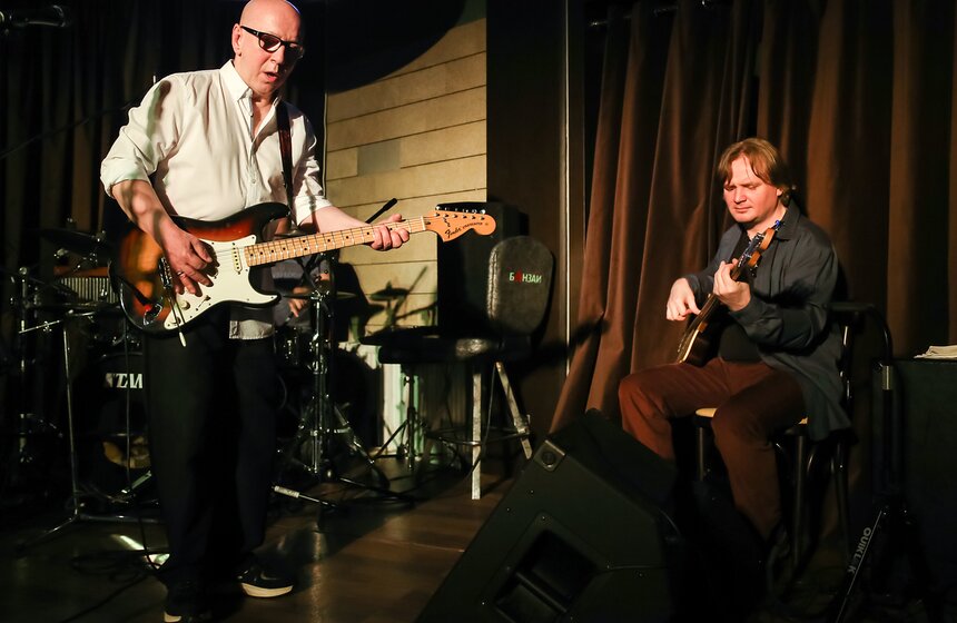 Андрей Сапунов выступил 11 марта в джаз-клубе "Академический" 5 фото