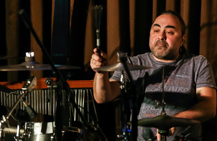 Андрей Сапунов выступил 11 марта в джаз-клубе "Академический" 2 фото