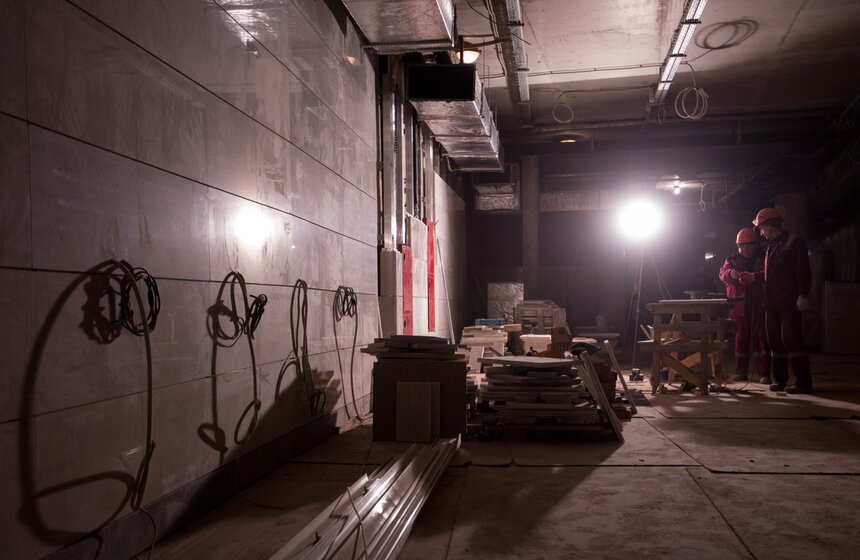 Реконструкция ТПУ "Площадь Гагарина" на МК МЖД 12 фото