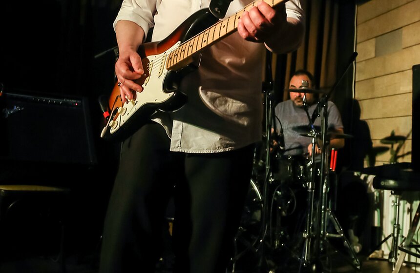 Андрей Сапунов выступил 11 марта в джаз-клубе "Академический" 15 фото