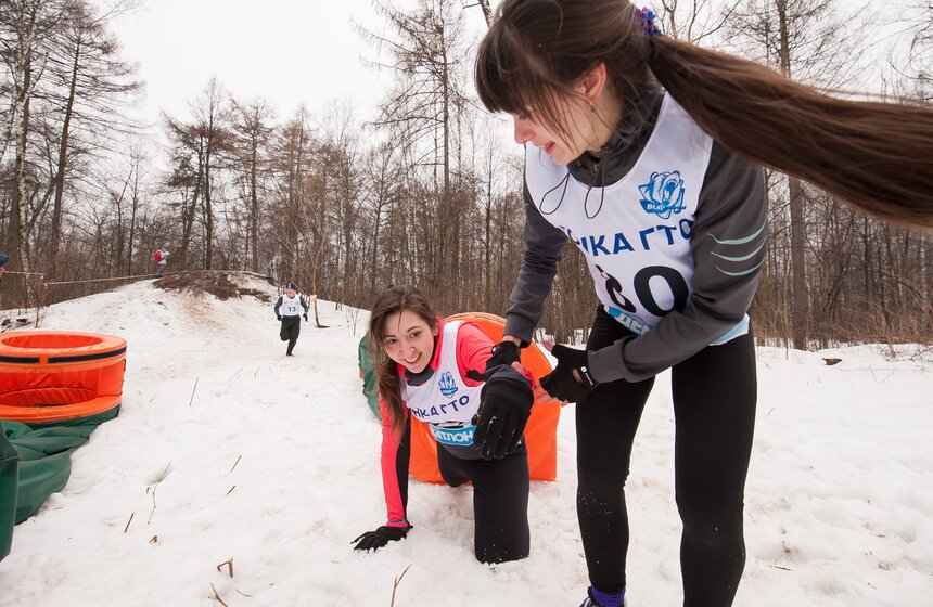 В Сокольниках прошла Всероссийская Гонка ГТО "Путь Домой" 12 фото