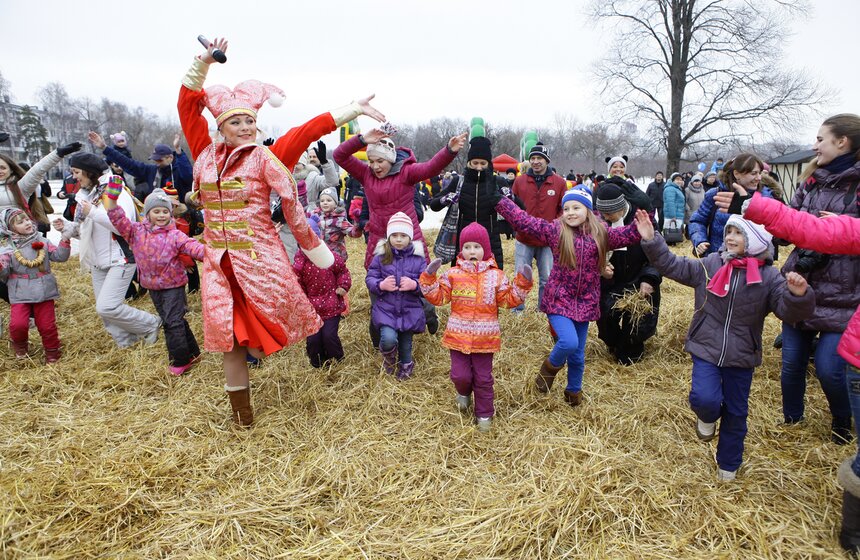 Широкая Масленица в Коломенском 13 фото