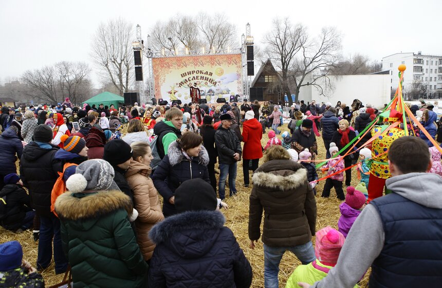 Широкая Масленица в Коломенском 6 фото