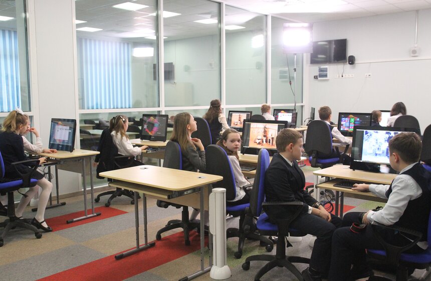 В Куркине открылось новое здание школы 7 фото