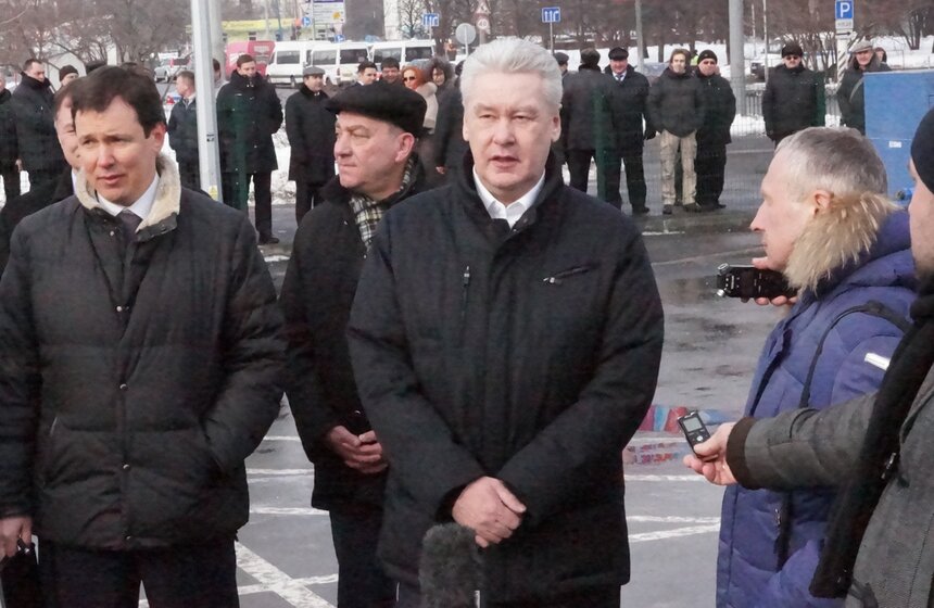 Сергей Собянин посетил ТПУ "Домодедовский" на юге Москвы 2 фото