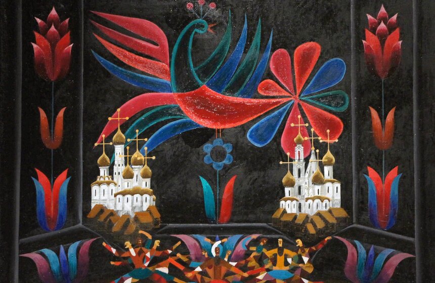 Борис Мессерер отметил 80-летие на вернисаже "Линия судьбы" 10 фото