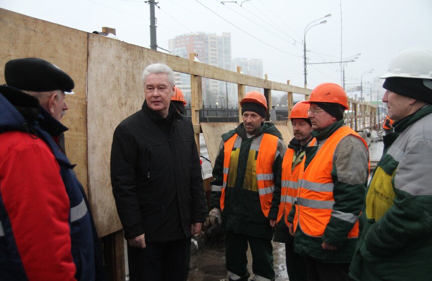 Как ремонтируют Нагатинский мост 12 фото