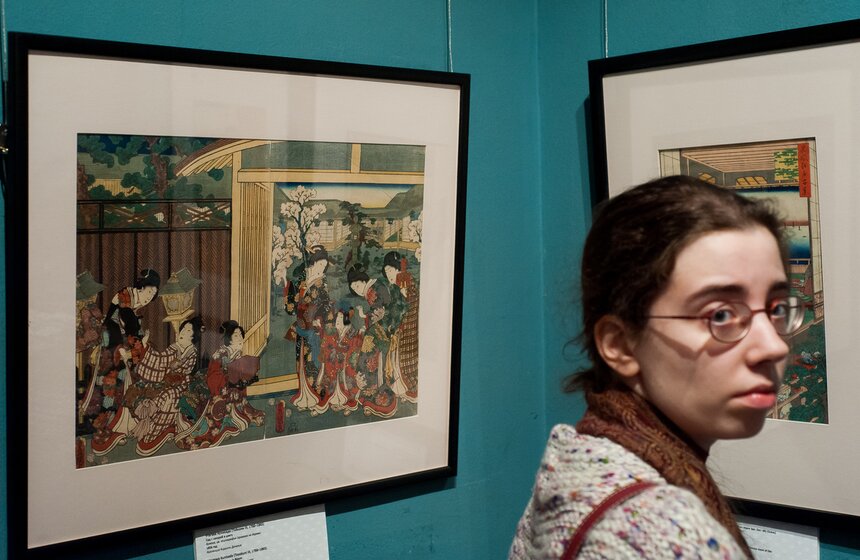 Выставка "Квартал удовольствий" в музее Востока 22 фото